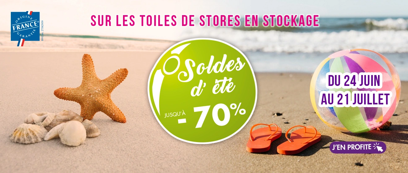 Promotion toile déstockage