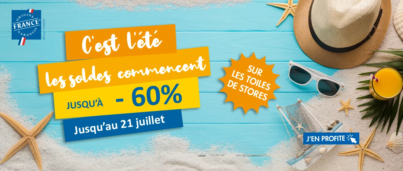Promotion toile de store banne