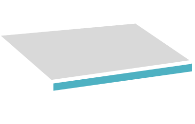 Lambrequin droit