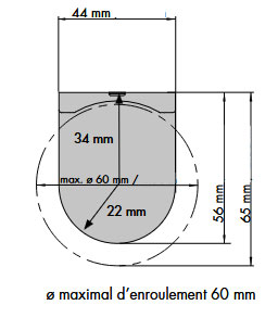 Support tube 35 mm