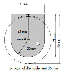 Support tube 50 mm