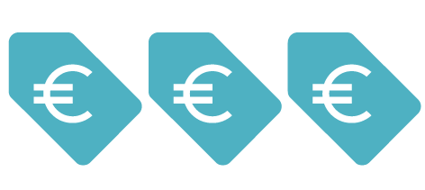 picto euro désignant pris