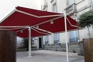 Toile bipente