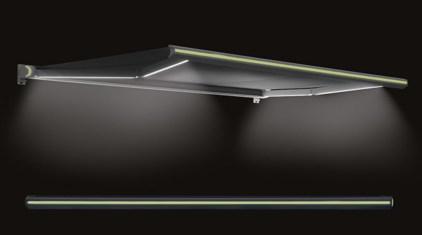 Store banne coffre Sonoma avec LED