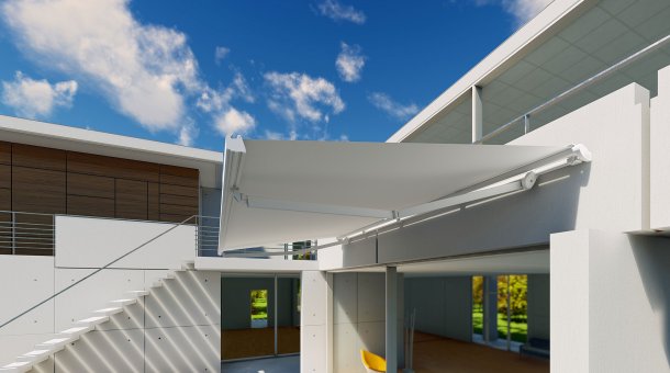 Store banne monobloc Moravio