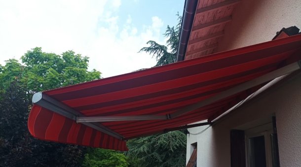 Toile de store